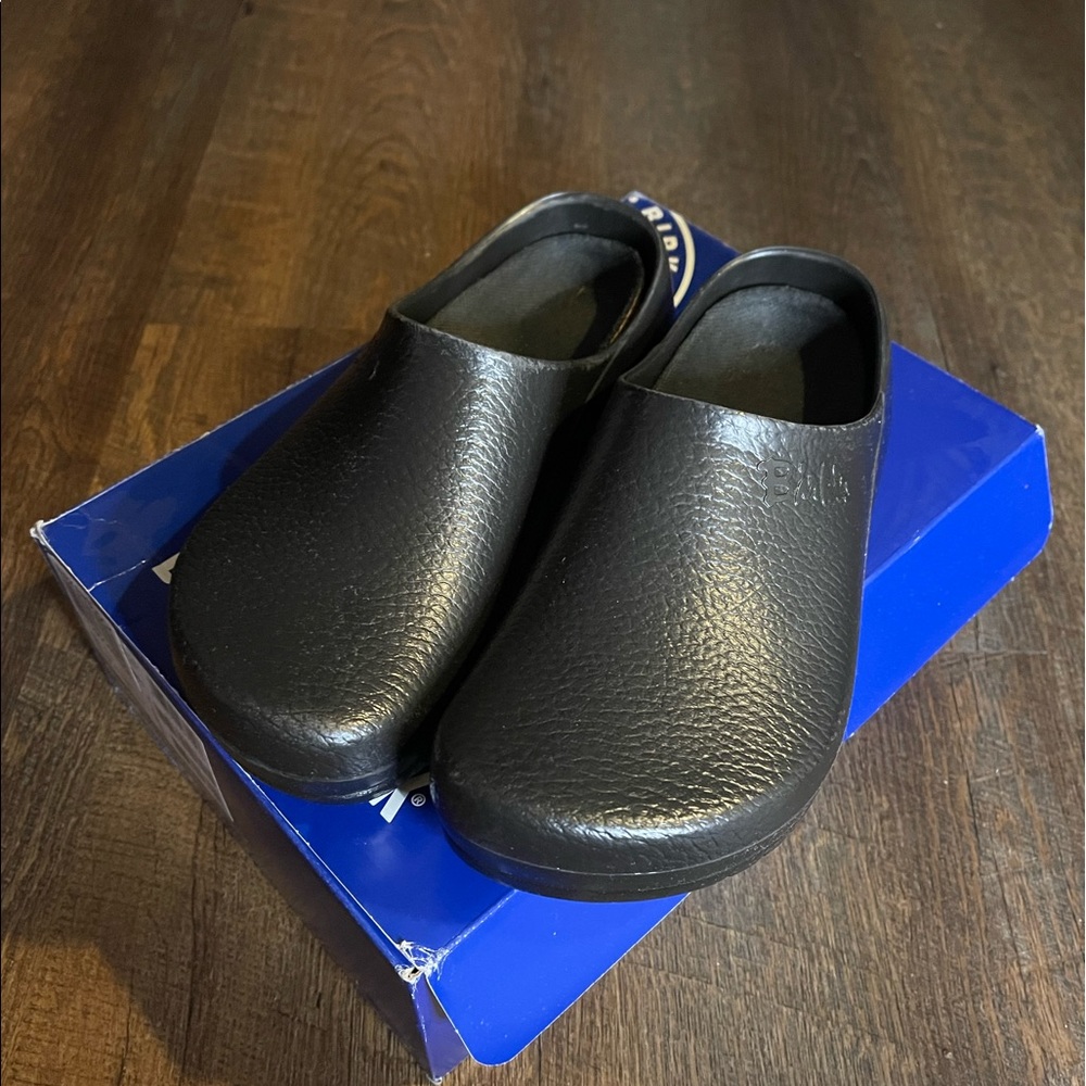 Birkenstock super-birki in black size 39